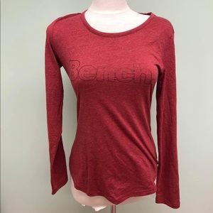 Bench Red Long Sleeve Tee